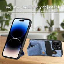 Mays Shop IPhone 14 Için Kılıf Pro Max Cardholder Standı Fonksiyonu Braketi Manyetik (Yurt Dışından)