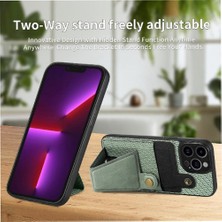 Mays Home1 IPhone 13 Için Kılıf Pro Standı Fonksiyonu Manyetik Tasarım Cardholder Braketi (Yurt Dışından)