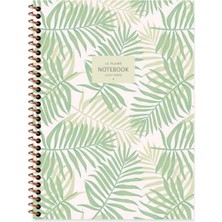 Keskin Color 16,5X22,5 80 Yaprak Çizgili Karton Kapak Spiralli La Plume Lea