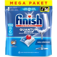 Finish Quantum Özel Seri 100 Kapsül Bulaşık Makinesi Deterjanı Tableti