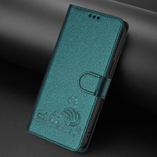 Mays Boutique Huawei Nova Y70 Artı Cüzdan Kapak Çevirin Kedi Rfıd Kart Yuvası Tutucu (Yurt Dışından)