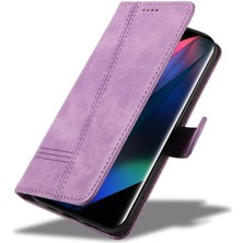 Mays Boutique Oppo Bulmak Için Filp Durumda X3/x3 Pro Preslenmiş Pu Deri Ayrılabilir Siyah Kılıf (Yurt Dışından)