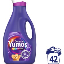 Yumoş Sıvı Deterjan Yoğun Terapi Tüm Renkliler Için 2520 ml