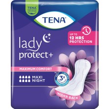 TENA Lady Maxi Night Kadın Gece Mesane Pedi, 8 Damla 12'li Paket
