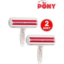 Pony Hazneli Tüy Toplayıcı 2'li