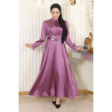 Drapeli Saten Abiye Gül Kurusu 19192