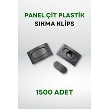 Panel Çit Plastik Sıkma Klips (1500 Adet)