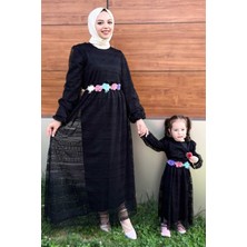 Missvalle Missvalle Dantelli Anne Elbise Siyah 16800