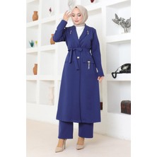 Missvalle Missvalle Fermuar Detaylı Takım Indigo 19201