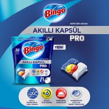 Bingo Akıllı Kapsül Pro Bulaşık Makinesi Deterjanı Tableti 160'LI