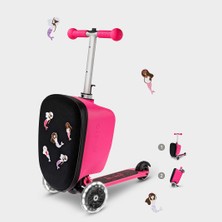 Micro Scooter Luggage Junior Velcro Pink