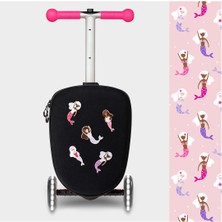 Micro Scooter Luggage Junior Velcro Pink