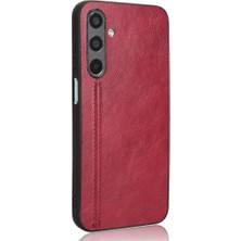 SZY Mall Samsung Galaxy M35 Vegan Pu Deri Kickstand Cüzdan Kılıf Için Cüzdan Kılıf (Yurt Dışından)