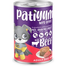 Patiyum Hero Series Sığır Etli Yetişkin Köpek Yaş Maması 400 gr