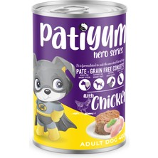 Patiyum Hero Series Tavuk Etli Yetişkin Köpek Yaş Maması 400 gr