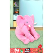 Mikasso Pelus Oyuncak Kiz Erkek Cocuk Oyuncak Ayı Sevgiliye Özel Hediye Sevimli Peluş Fil 80 cm - 85 cm - Pembe - 5+ Yaş - Türkçe - Hayır - Hayır