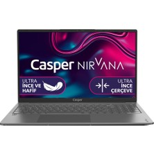 Casper Nirvana X600.5700-BV00X3 Amd Ryzen 7 5700U 16GB Ram 2tb SSD Freedos 15.6" + Çanta