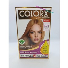 Colorx Bitkisel Krem Set Boya - 9.73 Kahve Köpüğü