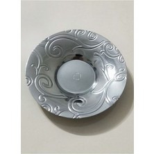 Çınar Çelik Paslanmaz Çay Tabak 6'Lı