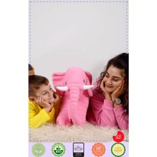 Mikasso Pelus Oyuncak Kiz Erkek Cocuk Oyuncak Ayı Sevimli Fil Uyku Arkadaşım 80 cm - 85 cm - Pembe - 4+ Yaş - Türkçe - Hayır - Hayır