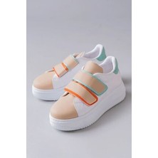 Sefayol Bellamy Multi Mat Deri Cırtlı Kadın Spor Ayakkabı