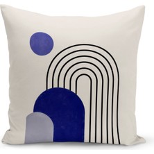 Bertille Home Minimalist  Serisi Çift Tarafı Dijital Baskılı Kırlent Kılıfı (Minimalist Cushion Cover)