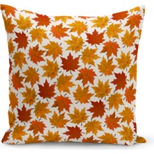 Bertille Home Sonbahar Serisi Çift Tarafı Dijital Baskılı Kırlent Kılıfı (Halloween Autumn Cushion Cover)