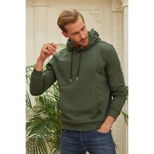 CMZ Collection Erkek Kapuşonlu Kanguru Cep Hoodie Sweatshirt