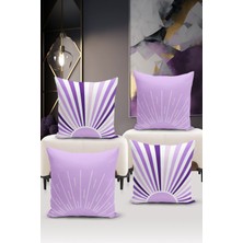 Bertille Home Minimalist Serisi Çift Tarafı Dijital Baskılı  4'lü Kırlent Kılıfı Seti  (Minimalist Cover Set)