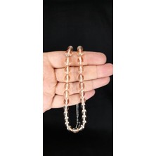 Anemore Collection Ateş Kehribar Tesbih Beyzi Kesim Şeffaf Renk HEDİYE T-348