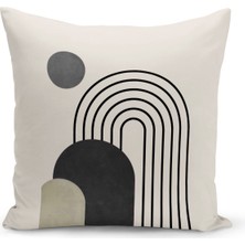 Bertille Home Minimalist  Serisi Çift Tarafı Dijital Baskılı Kırlent Kılıfı (Minimalist Cushion Cover)