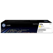 Plusink Hp 117A-W2072A Sarı Orijinal Toner