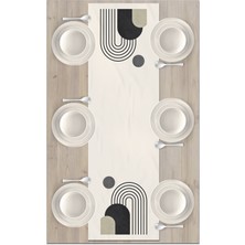 Bertille Home Minimalist Serisi 140X40 cm Dijital Baskılı Runner