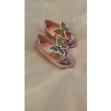 Görkem Bebe Ayakkabı Ve Tekstil Kız Çoçuk Hologramlı Babet