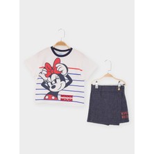 Disney Minnie Mouse Lisanslı Kız Çocuk 2'li Takım 218220