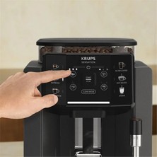 Krups Sensation C50 Tam Otomatik Espresso Makinesi Kömür Siyahı