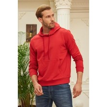 CMZ Collection Erkek Kapuşonlu Kanguru Cep Hoodie Sweatshirt