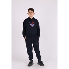 Cosba Kids Wear Kapüşonlu Kanguru Cepli Erkek Eşofman Takımı