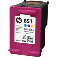 Plusink Hp 651-C2P11AE Renkli Orijinal Kartuş