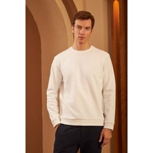 CMZ Collection Erkek Basic Bisiklet Yaka Uzun Kollu Sweatshirt