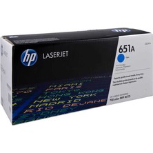 Plusink Hp 651A-CE341A Mavi Orijinal Toner