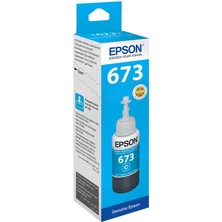 Plusink Epson T6732-C13T67324A Mavi Orijinal Mürekkep