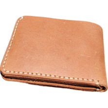 Semiramis Poseidon Model  Taba Unisex El Yapımı Vintage Hakiki Deri Cüzdan Kartlık