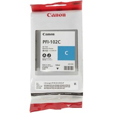 Canon PFI-102C/0896B001 Mavi Orijinal Kartuş