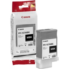 Canon PFI-107MBK/6704B001 Mat Siyah Orijinal Kartuş