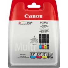 Canon CLI-551/6509B009 Orijinal Kartuş Avantaj Paketi