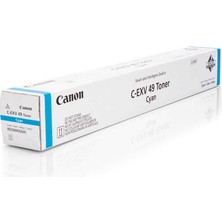 Canon C-EXV-49/8525B002 Mavi Orijinal Fotokopi Toneri