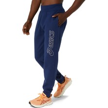 Asics Asics Logo Sweatpant Erkek Açık Mavi Eşofman Altı 2031E189-404