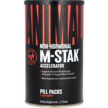 Dietary Supplement Universal Animal M-Stak Non-Hormonal Pack 21 Packs   usa Versiondur 3661