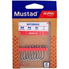 Mustad Alpha Point Notorious 10024AP Olta Iğnesi Tıtan Steel-No:2 - 8li